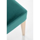 Стул HALMAR CLARION Monolith 37 зеленый/дуб медовый